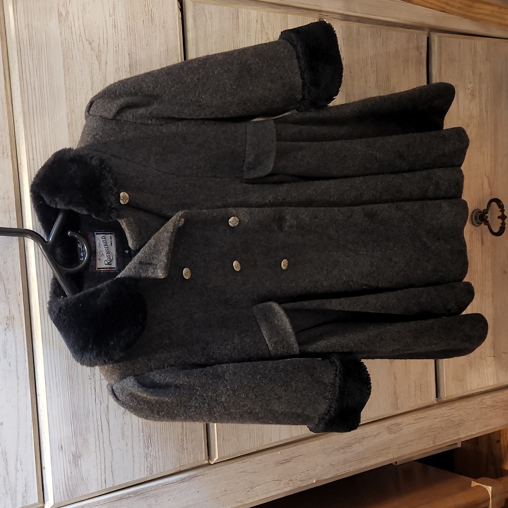 Toddler wool coat size 4